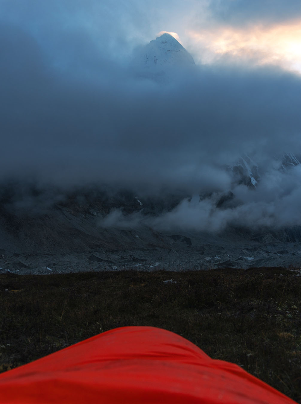 Bivouac in the Himalayas