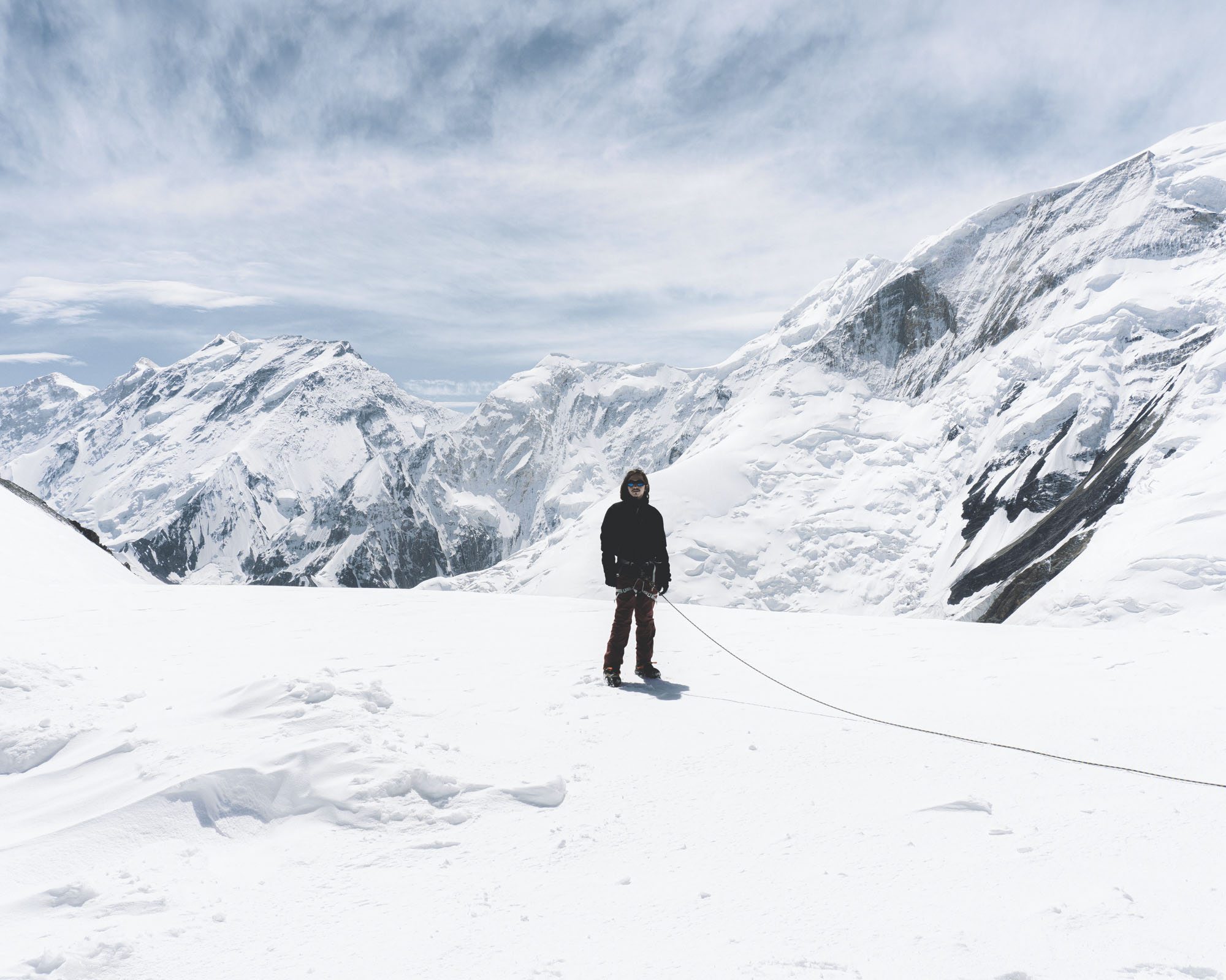 Climbing in the Central Tian Shan